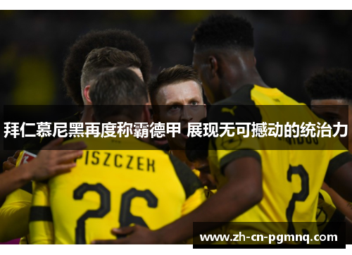 拜仁慕尼黑再度称霸德甲 展现无可撼动的统治力 拜仁慕尼黑再度称霸德甲 展现无可撼动的统治力